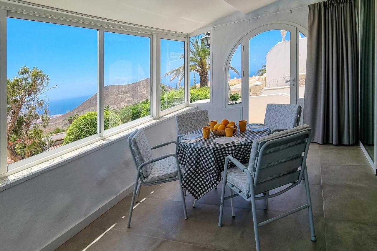 Villa Azure Horizon And Breeze - Panoramic Ocean View And Heated Pool Chayofa Exterior foto