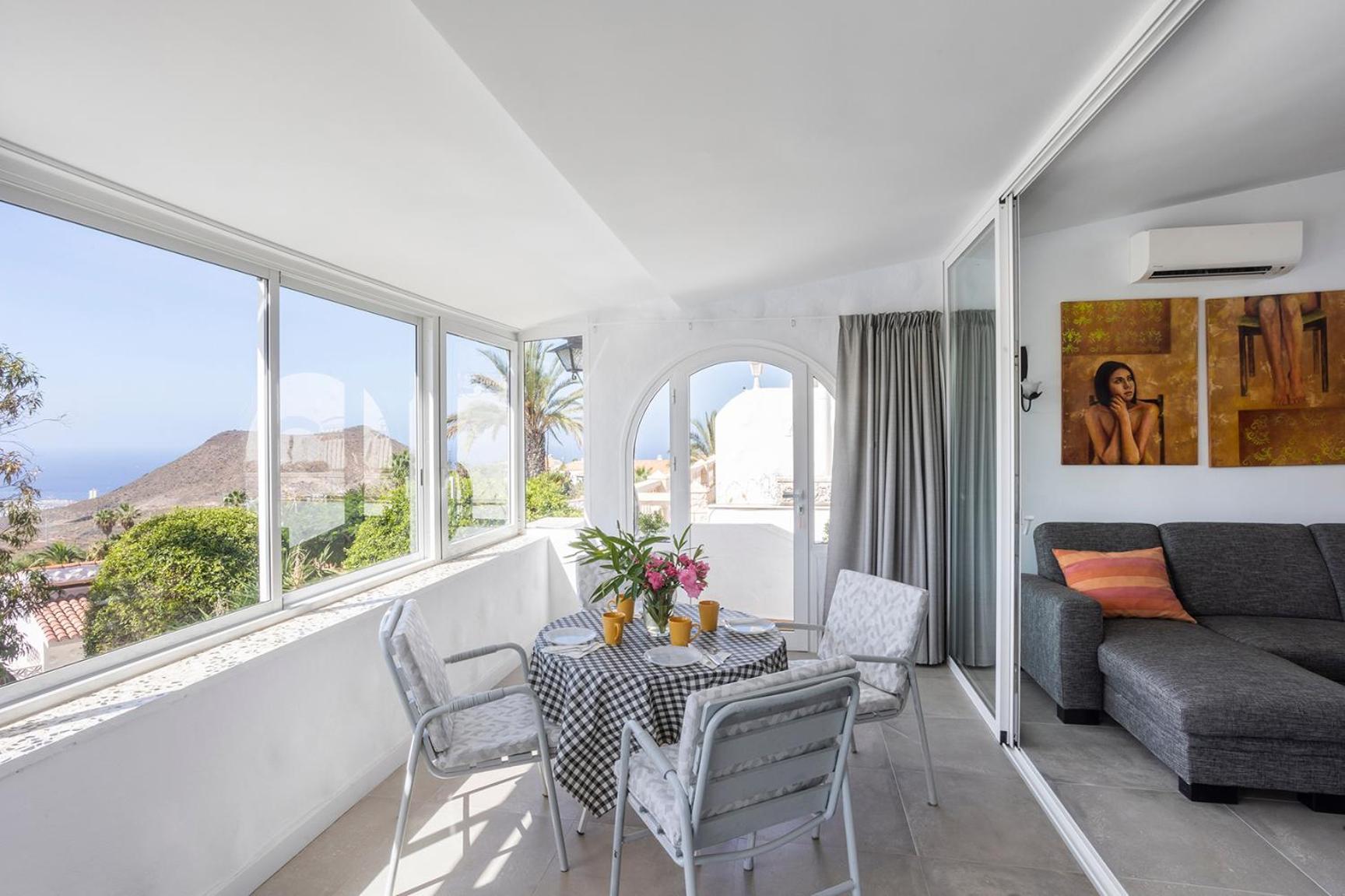 Villa Azure Horizon And Breeze - Panoramic Ocean View And Heated Pool Chayofa Exterior foto